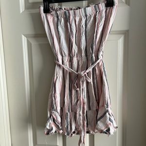 cloth and stone strapless dress